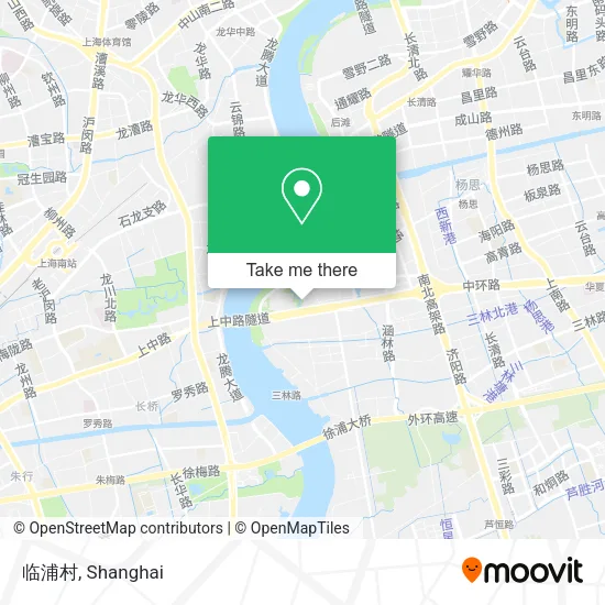 临浦村 map