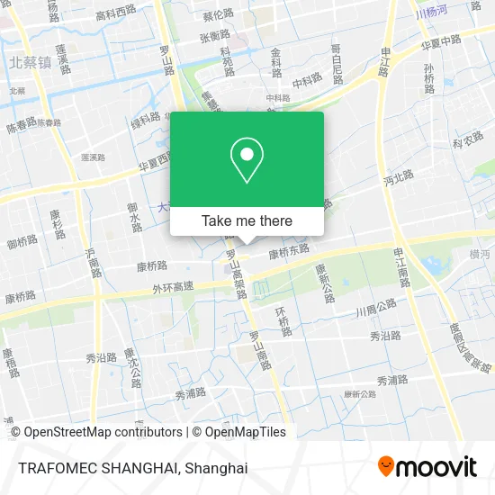 TRAFOMEC SHANGHAI map