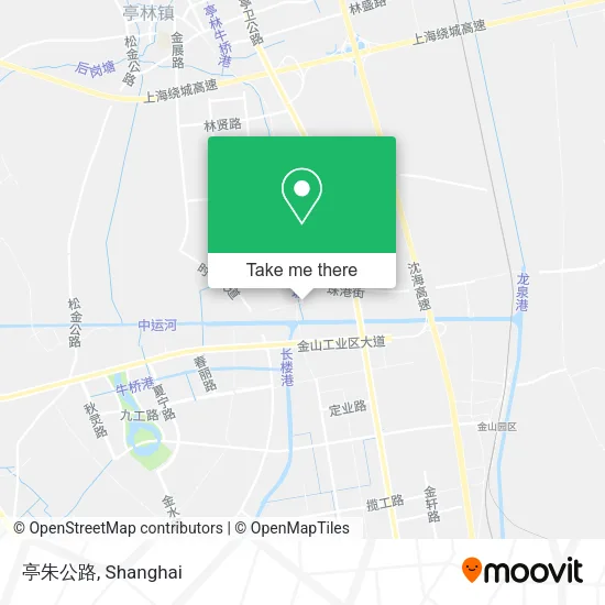 亭朱公路 map