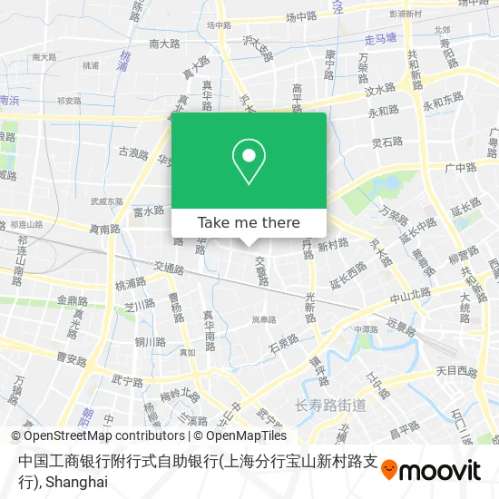 中国工商银行附行式自助银行(上海分行宝山新村路支行) map