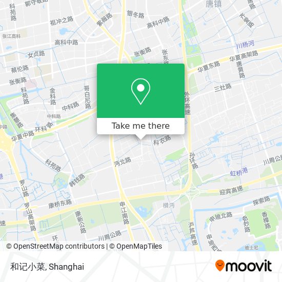 和记小菜 map
