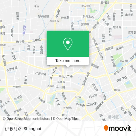 伊敏河路 map
