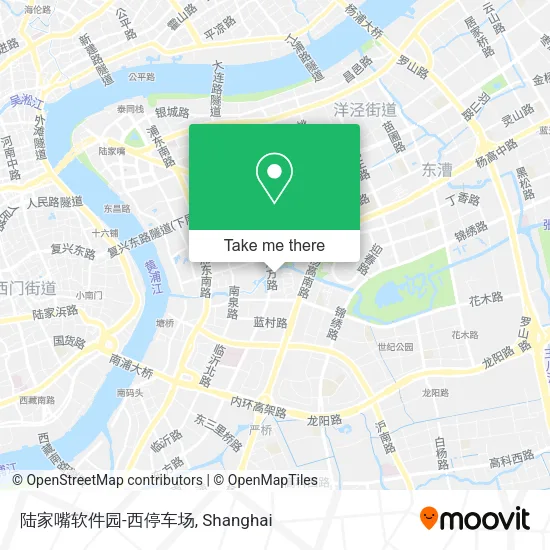 陆家嘴软件园-西停车场 map
