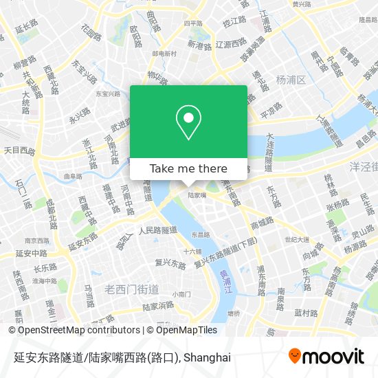 延安东路隧道/陆家嘴西路(路口) map
