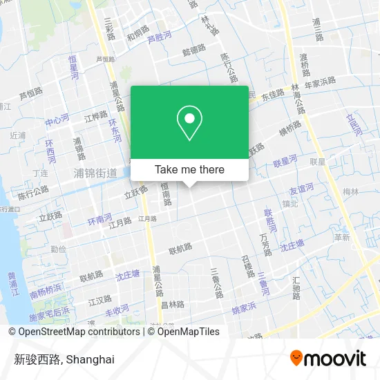 新骏西路 map