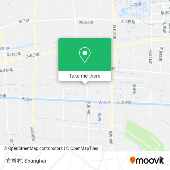 宣桥村 map