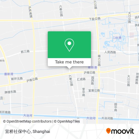 宣桥社保中心 map