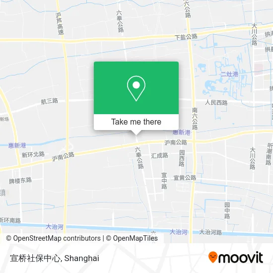 宣桥社保中心 map