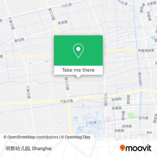 明辉幼儿园 map