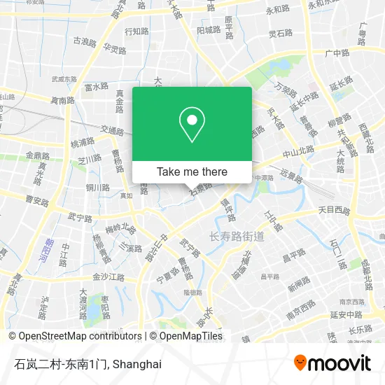石岚二村-东南1门 map