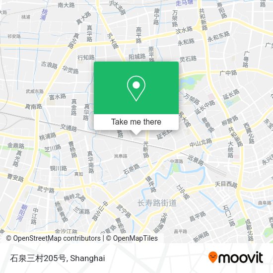 石泉三村205号 map