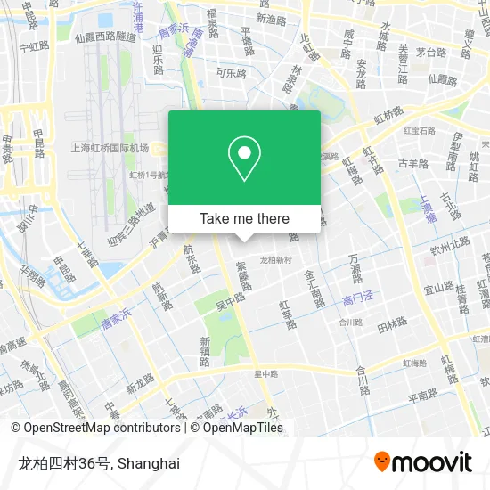 龙柏四村36号 map