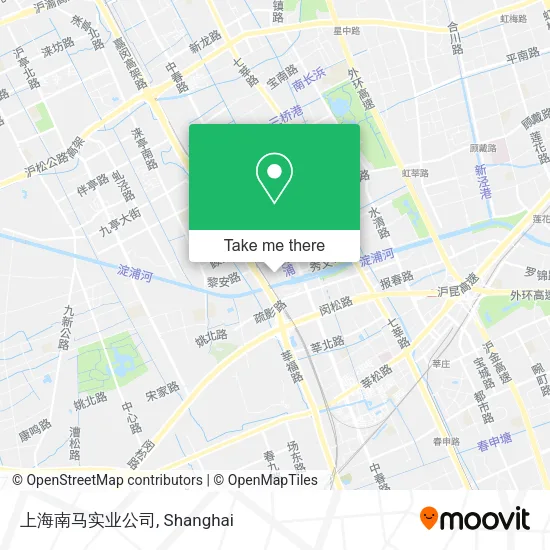 上海南马实业公司 map