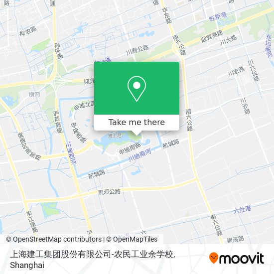 上海建工集团股份有限公司-农民工业余学校 map