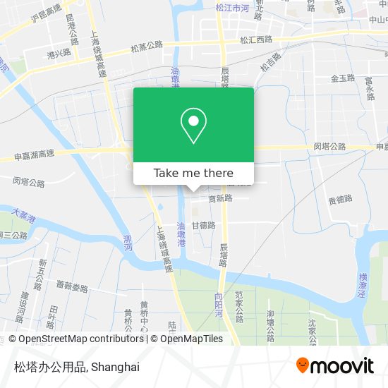 松塔办公用品 map