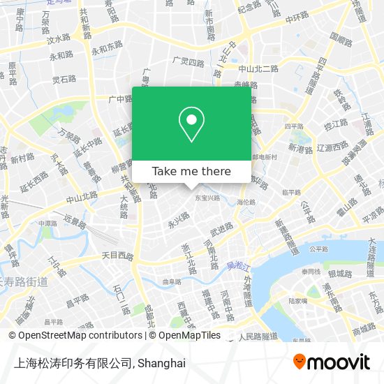 上海松涛印务有限公司 map