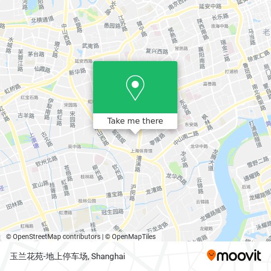 玉兰花苑-地上停车场 map