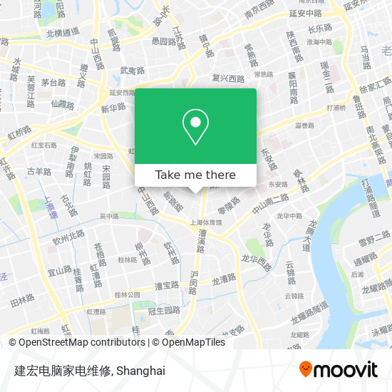 建宏电脑家电维修 map