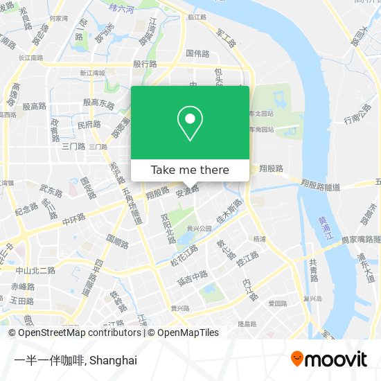 一半一伴咖啡 map