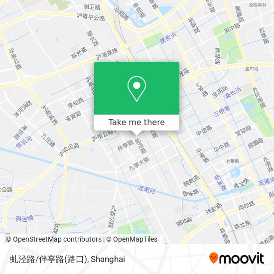 虬泾路/伴亭路(路口) map
