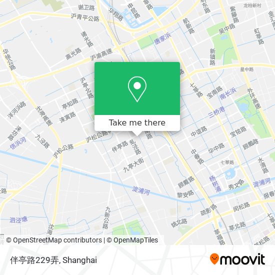 伴亭路229弄 map