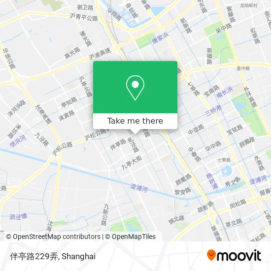伴亭路229弄 map