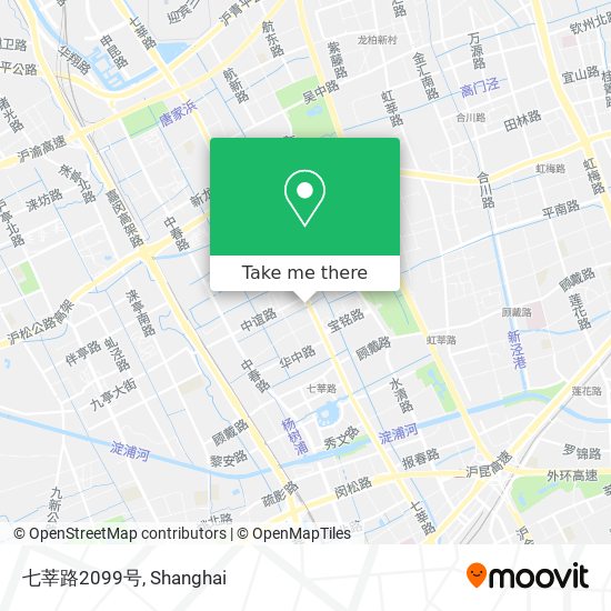 七莘路2099号 map