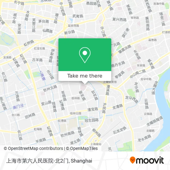 上海市第六人民医院-北2门 map