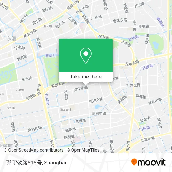 郭守敬路515号 map