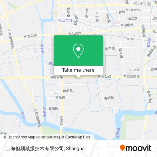 上海但频减振技术有限公司 map