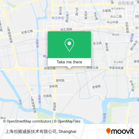 上海但频减振技术有限公司 map