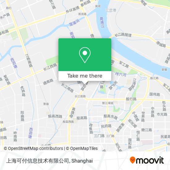 上海可付信息技术有限公司 map