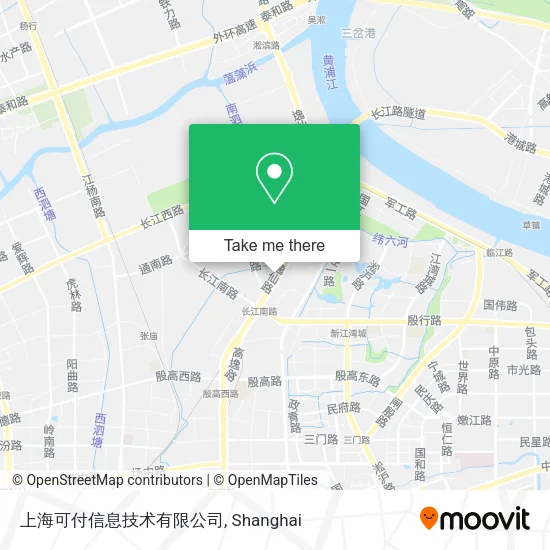 上海可付信息技术有限公司 map