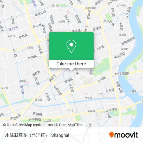 木缘新豆花（华理店） map