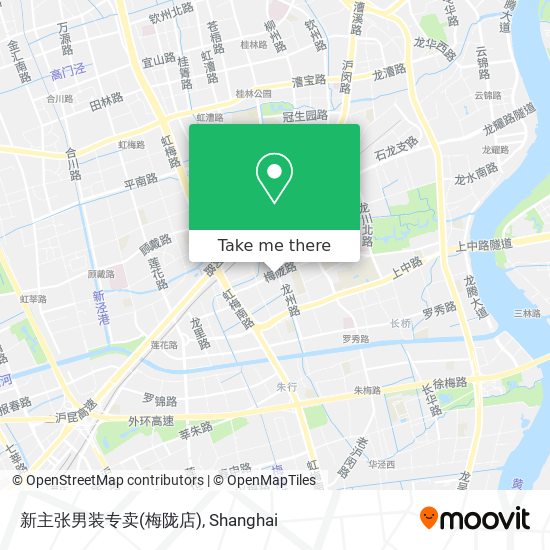 新主张男装专卖(梅陇店) map