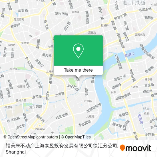 福美来不动产上海泰昱投资发展有限公司徐汇分公司 map