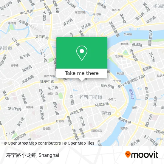 寿宁路小龙虾 map