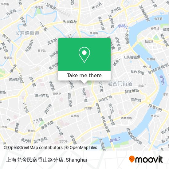上海梵舍民宿香山路分店 map
