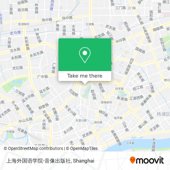 上海外国语学院-音像出版社 map