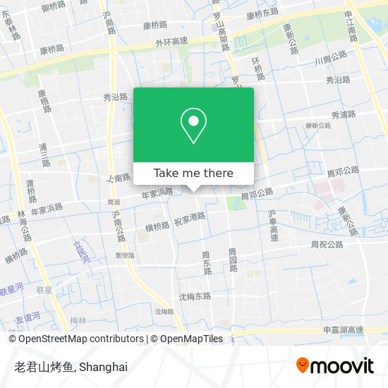 老君山烤鱼 map