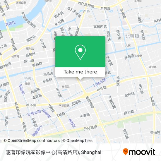 惠普印像玩家影像中心(高清路店) map