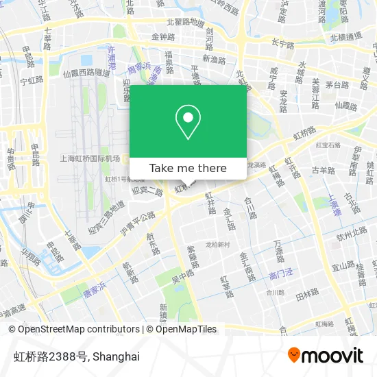 虹桥路2388号 map