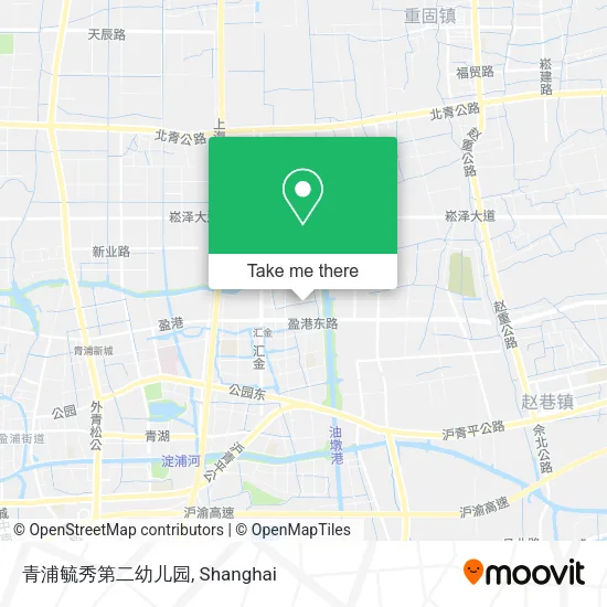 青浦毓秀第二幼儿园 map