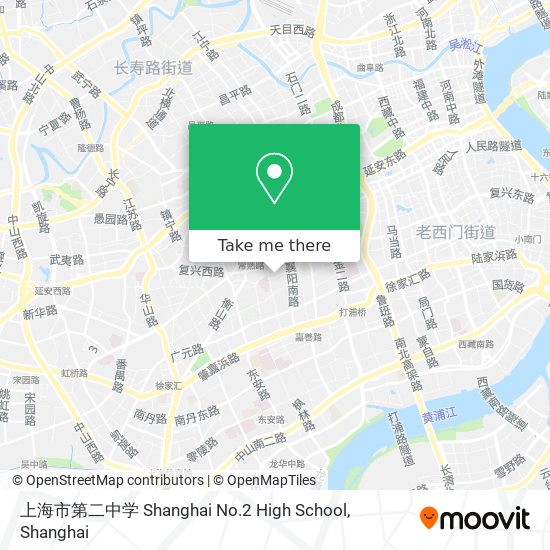 上海市第二中学 Shanghai No.2 High School map