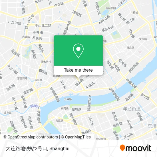 大连路地铁站2号口 map
