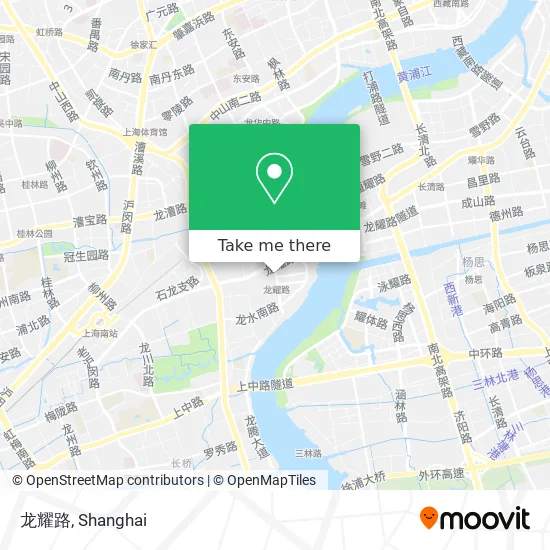 龙耀路 map