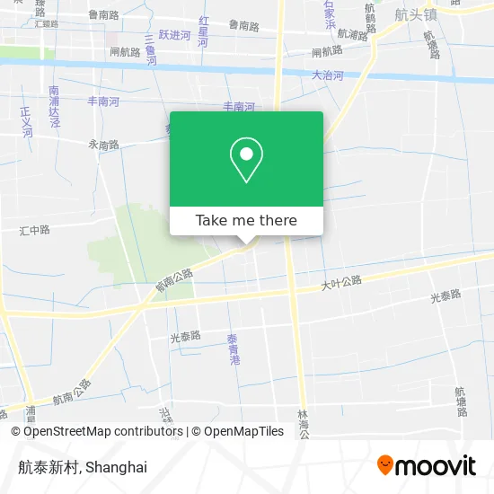 航泰新村 map