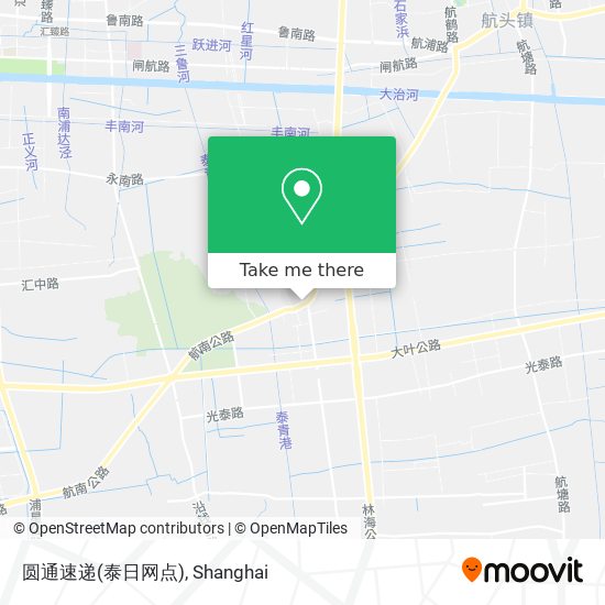 圆通速递(泰日网点) map