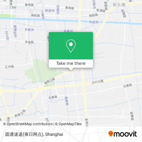 圆通速递(泰日网点) map