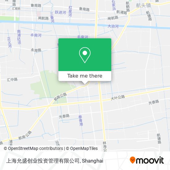 上海允盛创业投资管理有限公司 map